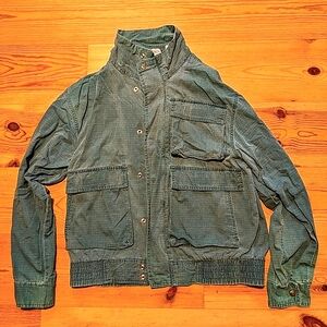 80s 90s Woolrich mens Harrington bomber zip up coat made in USA size medium